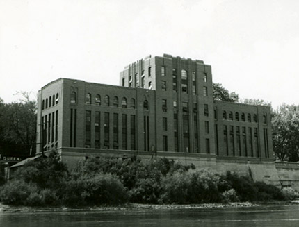 View of the IIHR building from the east, after 1932